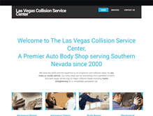 Tablet Screenshot of lasvegascollisioncenter.com